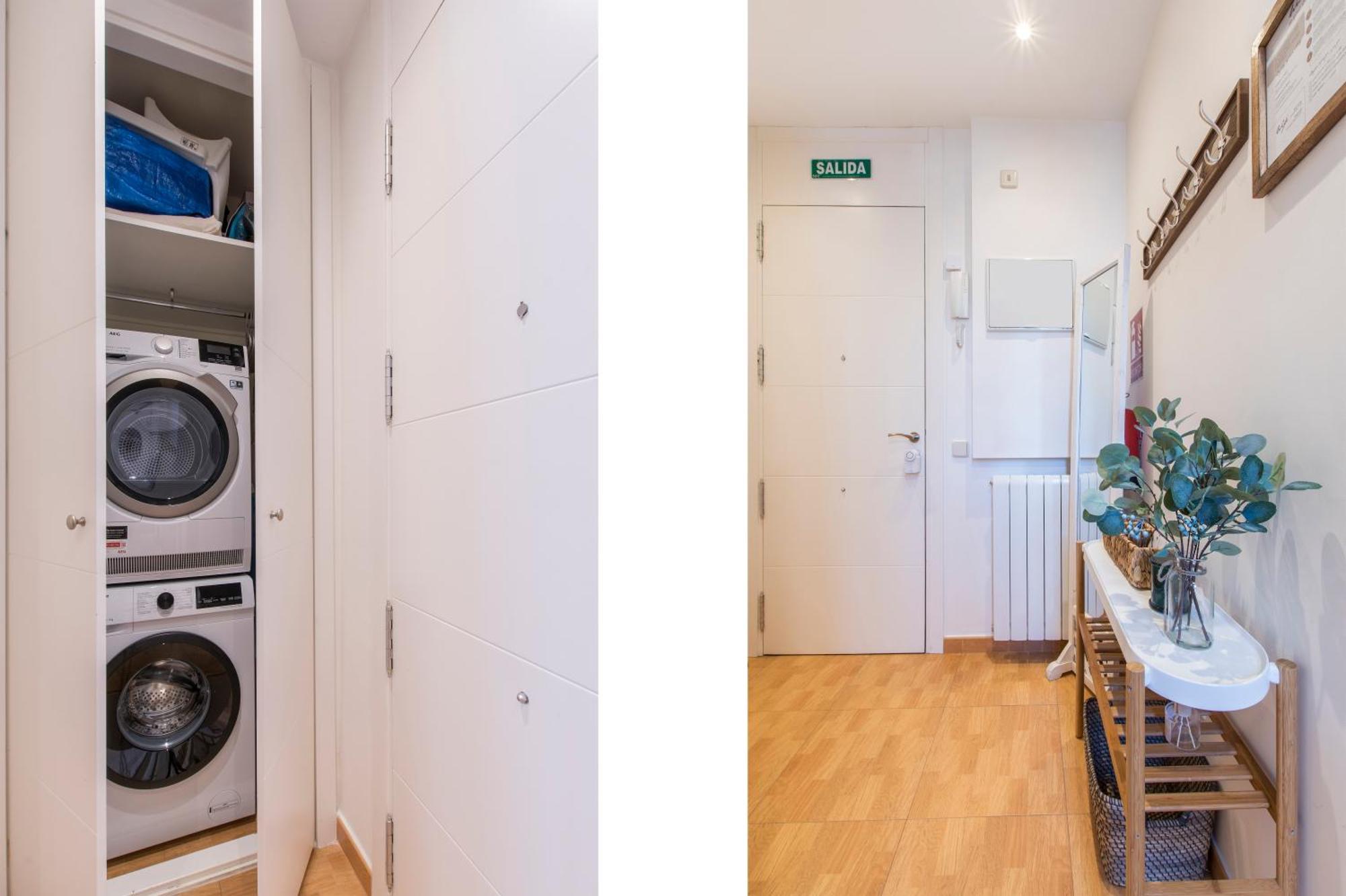 マドリードFee4Me. Elegant Flat A Few Minutes From Atocha.アパートメント エクステリア 写真